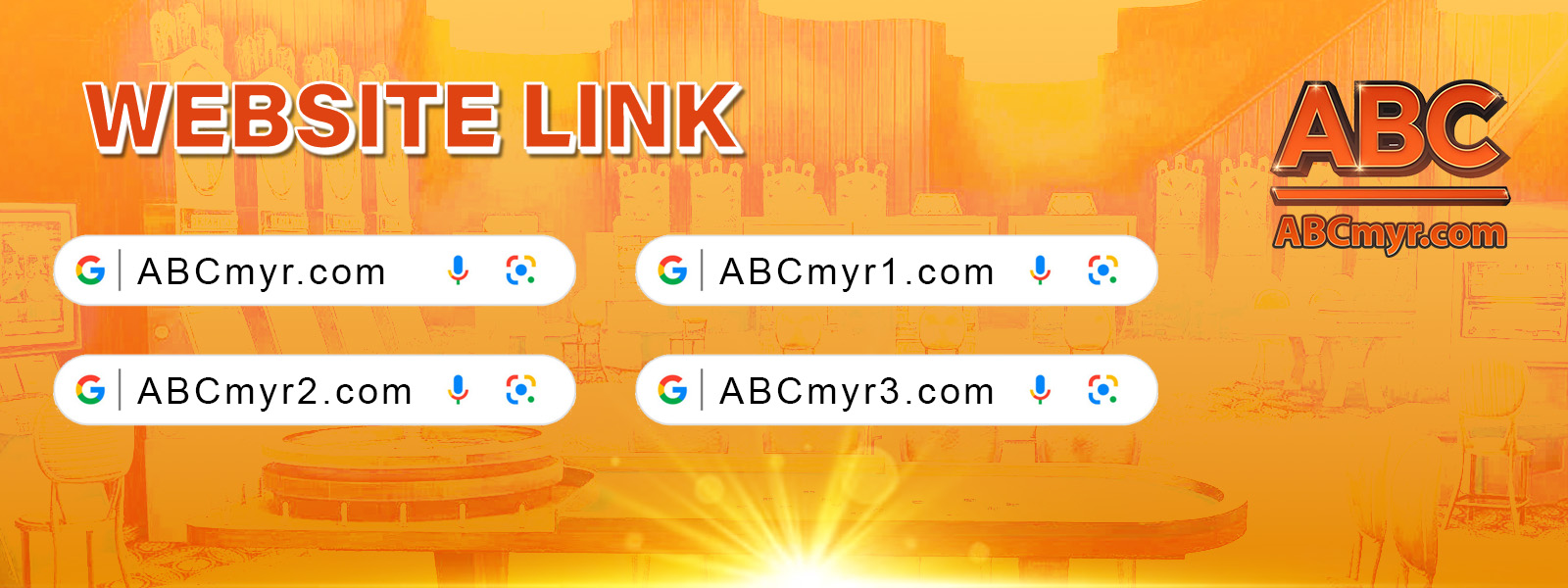 ABCMYR casino campaign banner